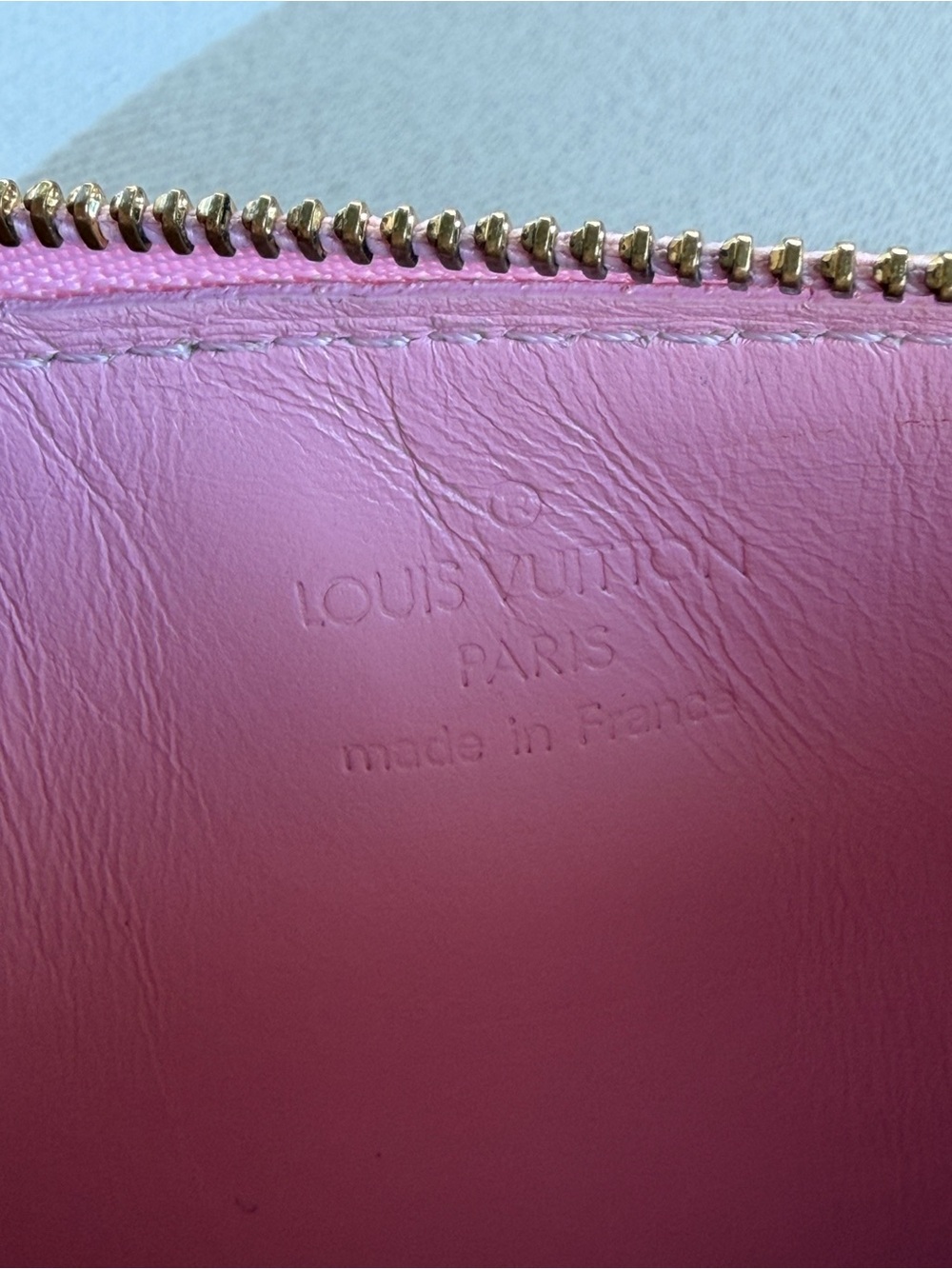 Louis Vuitton Vernis Lexington Pochette Pink Yellow Patent Monogram Shoulder Bag - Picture 6 of 10